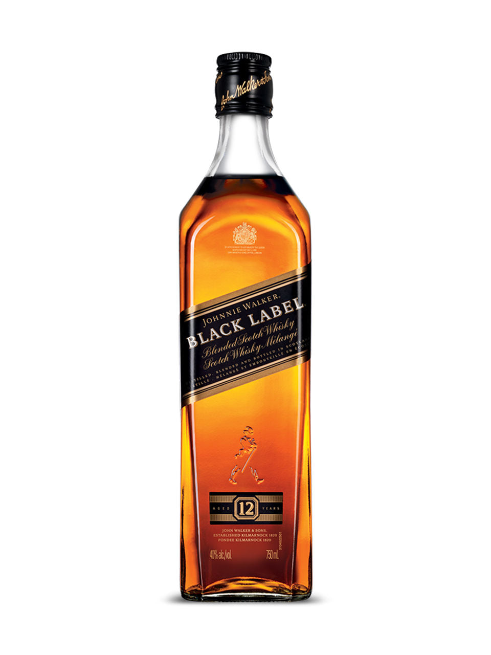 JOHNNIE WALKER BLACK LABEL 750ML – LiquorWarehouse