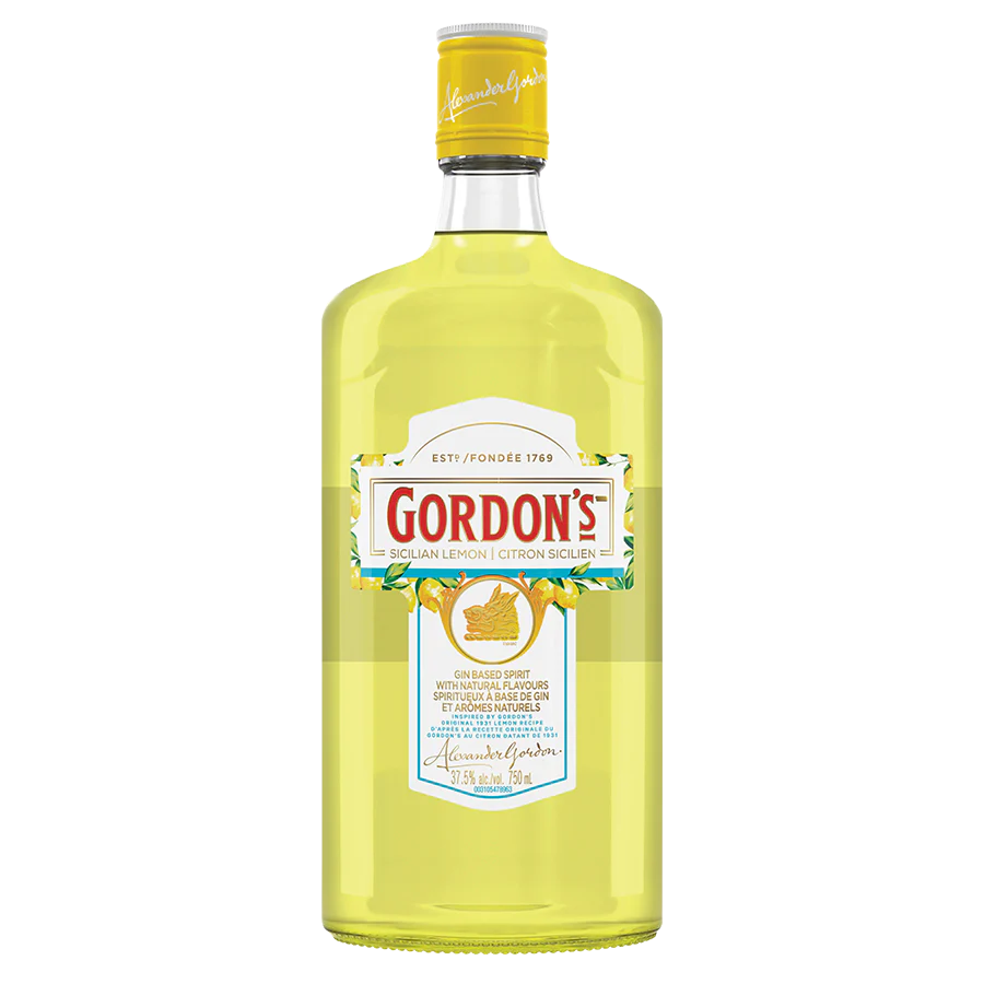 GORDONS LEMON GIN 750ML – LiquorWarehouse