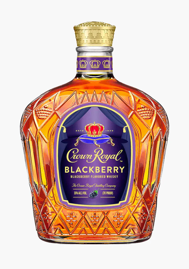 Crown  クラウンローヤル ウィスキーBlack Berry味 CROWN ROYAL BLACKBERRY 750ML – LiquorWarehouse