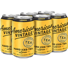 AMERICAN VINTAGE ICE TEA 6 CAN