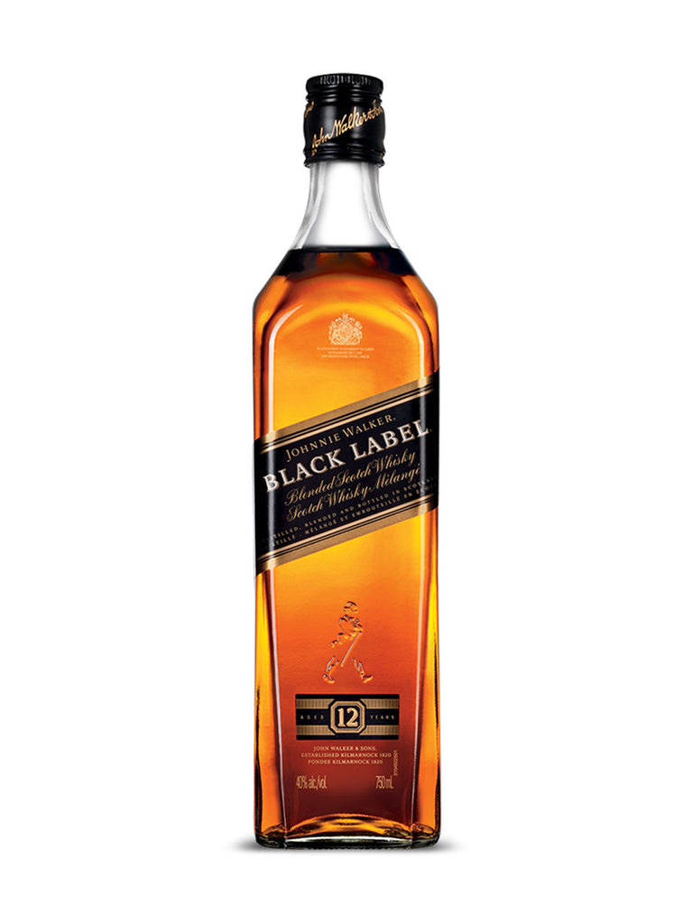 JOHNNIE WALKER BLACK LABEL 750ML – LiquorWarehouse