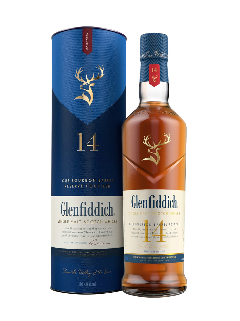 GLENFIDDICH 14 YEAR BOURBON BARREL