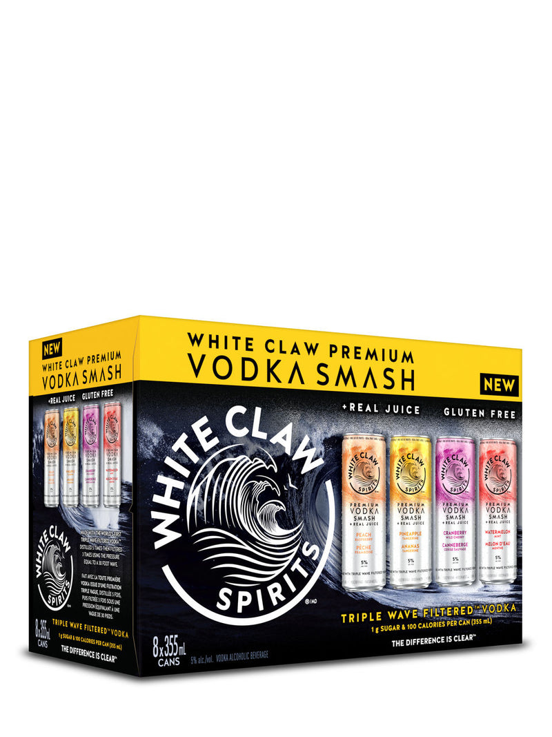 WHITE CLAW VODKA SMASH 8P