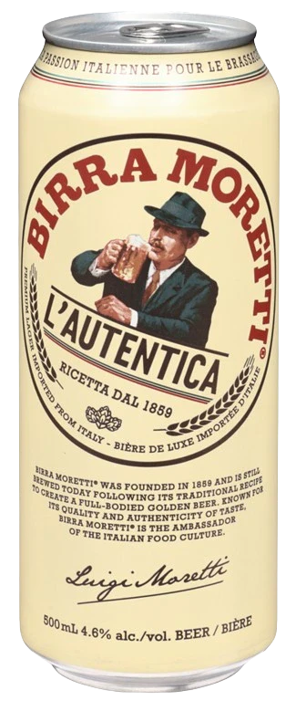 BIRRA MORETTI 500ML