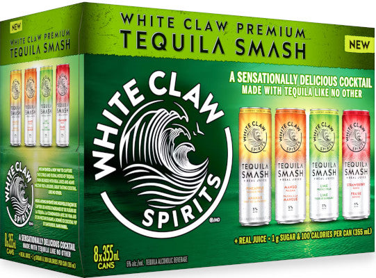 WHITE CLAW TEQUILA SMASH 8P