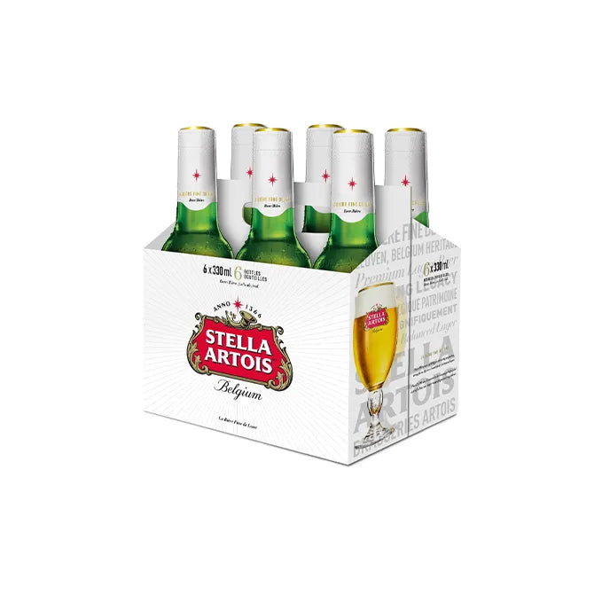 STELLA ARTOIS 6 BOTTLE