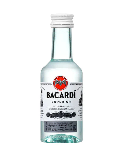 BACARDI WHITE 50ML