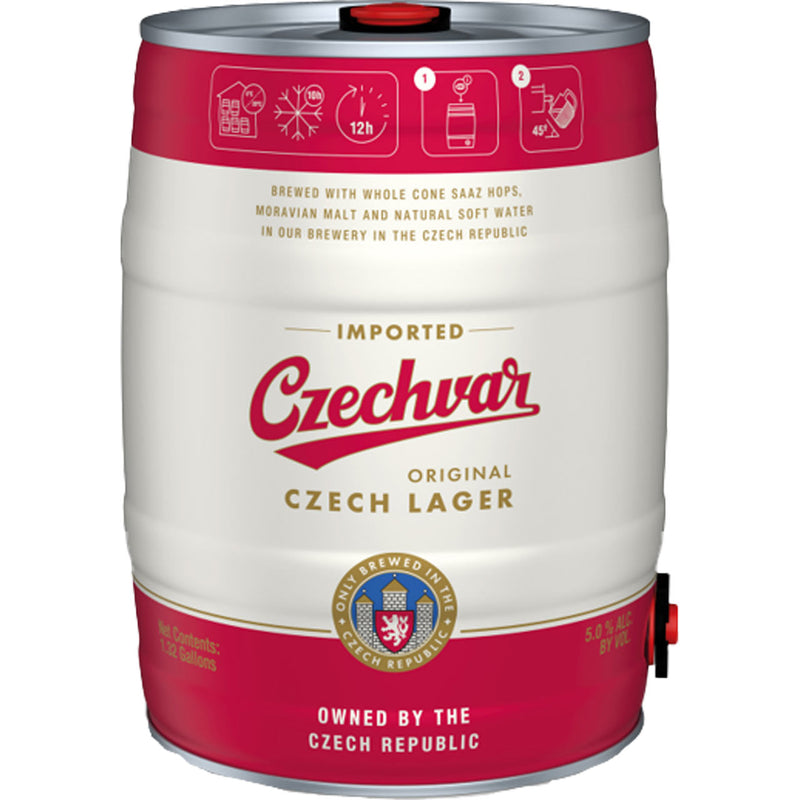 CZECHVAR LAGER MINI KEG 5L