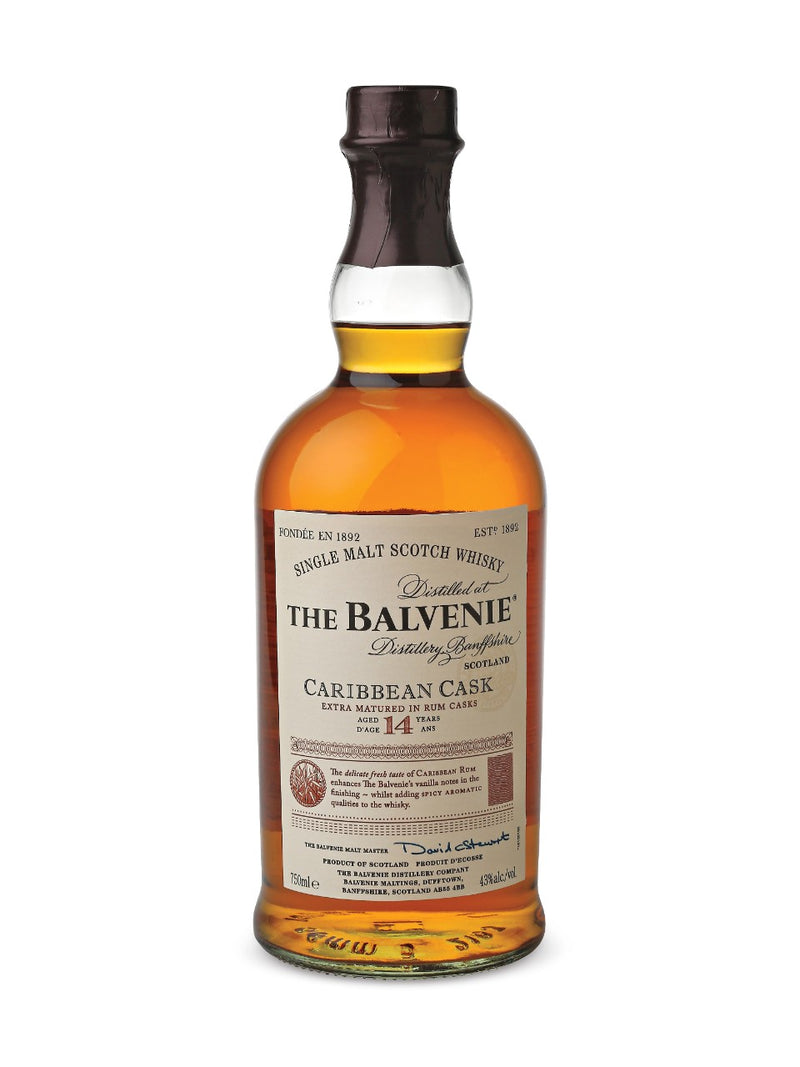 BALVENIE 14 YR CARIBBEAN CASK