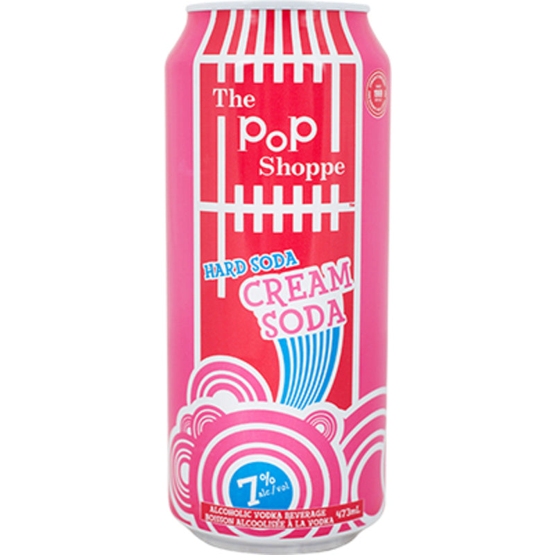 POP SHOPPE CREAM SODA TALL 473ML