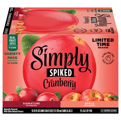 SIMPLY SPIKED CRANBERRY