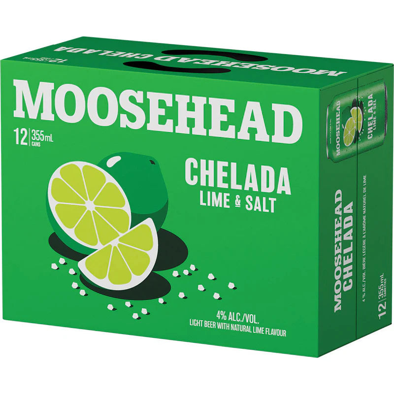 MOOSEHEAD CHELADA LIME 12 CAN