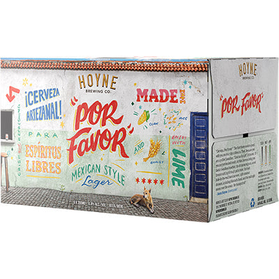 HOYNE POR FAVOR MEXICAN STYLE LAGER 6 CAN