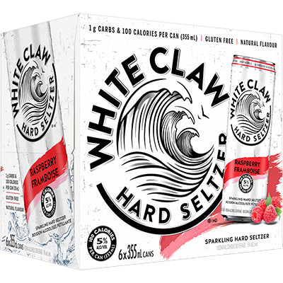 WHITE CLAW RASPBERRY 6P