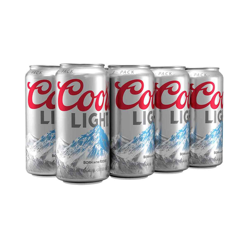 COORS LIGHT 8 PACK