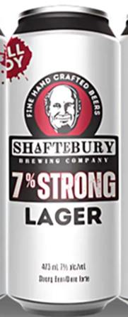 SHAFTEBURY STRONG LAGER 473ML