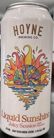 HOYNE LIQUID SUNSHINE HAZY PALE ALE 473ML