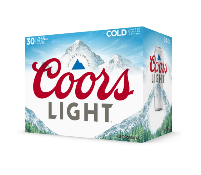 COORS LIGHT 30 CAN