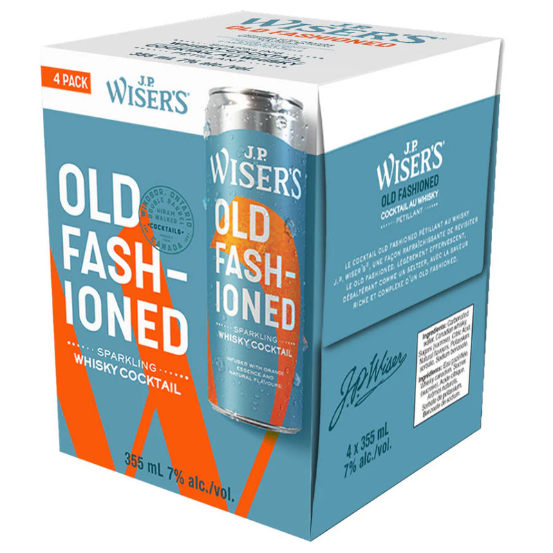 WISERS OLD FASHIONED 4P CANS