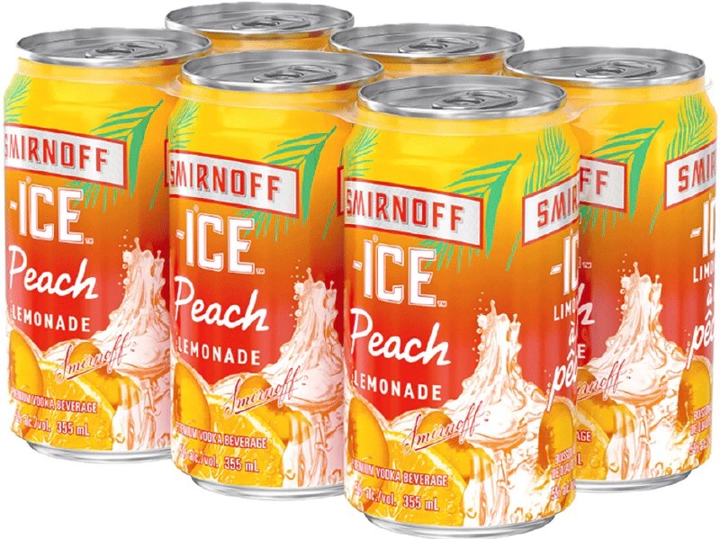 SMIRNOFF ICE PEACH LEMONADE