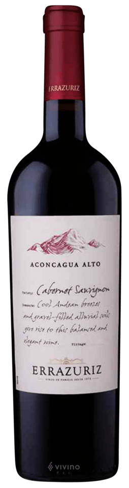 ERRAZURIZ ACONCAGUA ALTO CABERNET SAUVIGNON 750ML